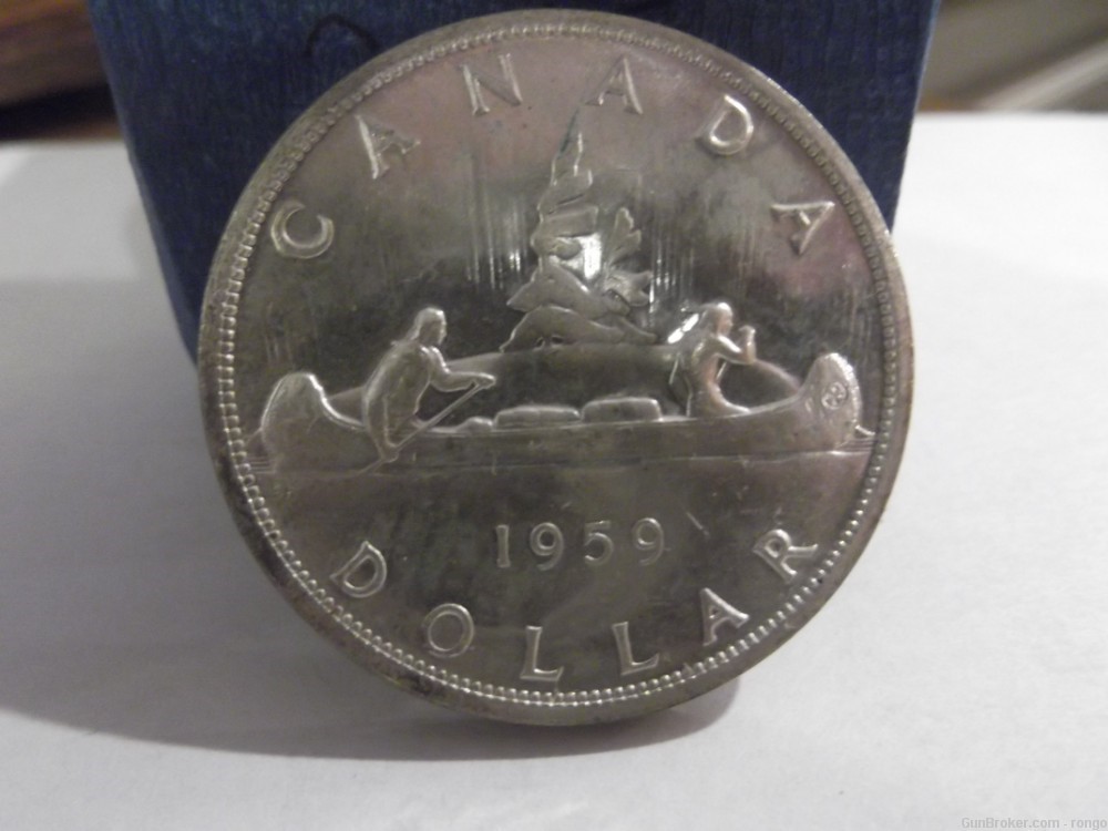 1959 CANADA  SILVER DOLLAR (70)-img-0
