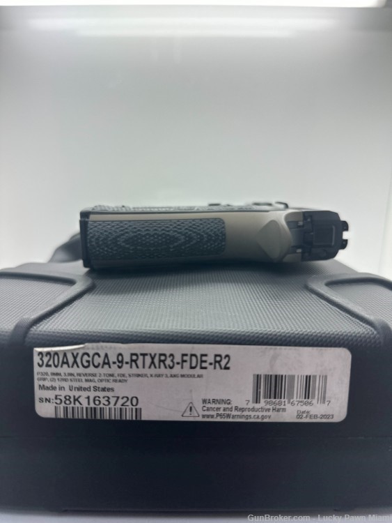 SIG SAUER P320 AXG 2-Tone (FDE-BLK) 9mm Semi-Auto Pistol (BRAND NEW!)-img-2