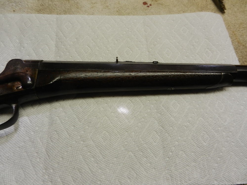 Remington Hepburn, Long 32" bbarrel, 1//2 Octagon, .40/50 SS, plus 48 brass-img-4