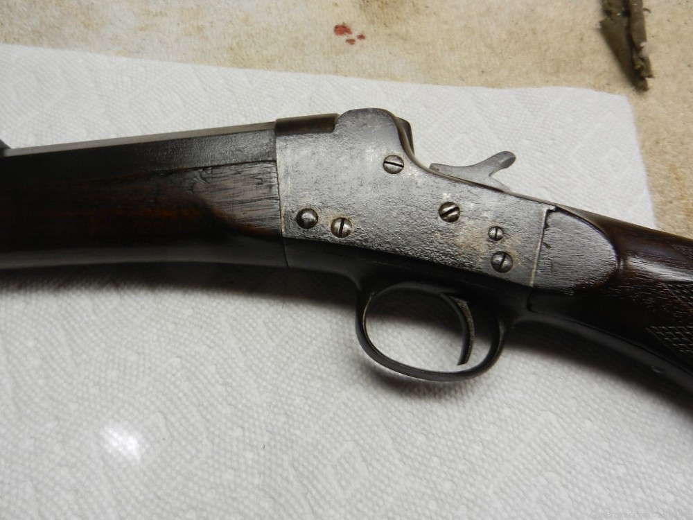 Remington Hepburn, Long 32" bbarrel, 1//2 Octagon, .40/50 SS, plus 48 brass-img-9