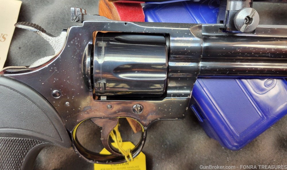 Colt Python Hunter 8 inch barrel 357 Magnum - Leupold Scope SAA companion-img-32