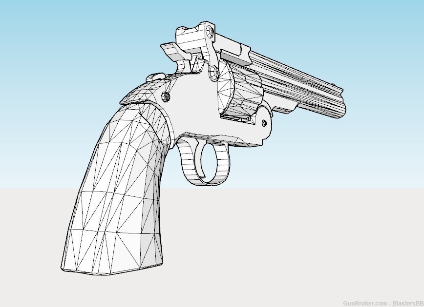 Model 3 Revolver Replica -Historical Imitation Prop -Battlefield 1 Inspired-img-5