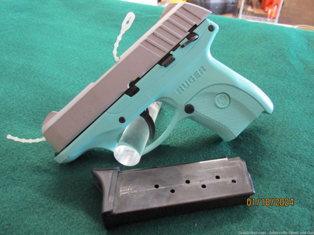 Ruger EC9S 9mm used with one mag-img-3