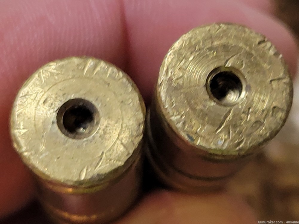 Two Swiss 7.5x55mm solid brass practice rounds k31-img-2