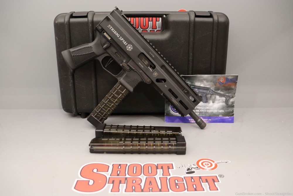*New/Old-Stock* Grand Power Stribog SP9A1 9mm 8" w/case-img-0