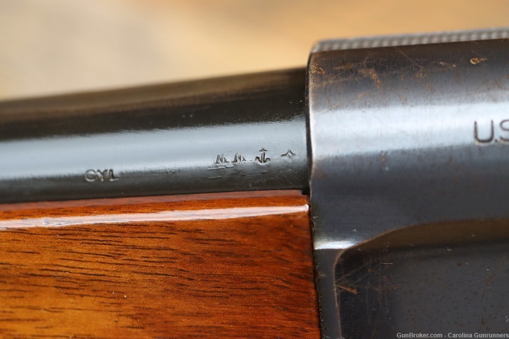 Remington Model 11 US Bomb Marked 12 Gauge Military Shotgun Mfg 1943-img-10