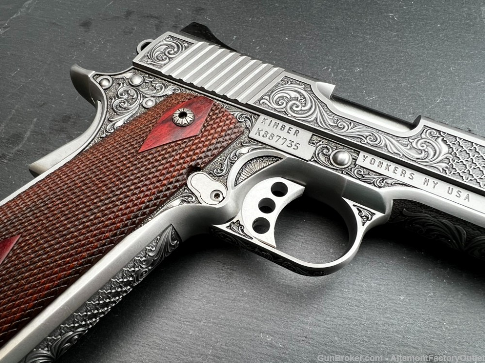 FACTORY 2ND - Kimber 1911 Custom Engraved Royal Chateau AAA by Altamont-img-8