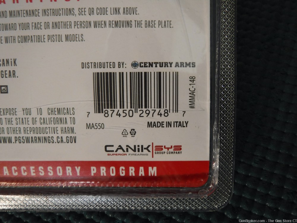 Canik 20 Round Full Size Magazine #MA550-img-3