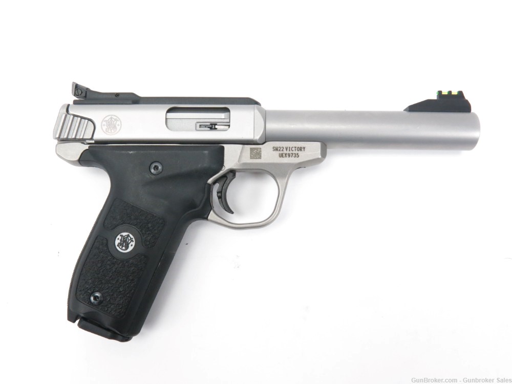 Smith & Wesson SW22 Victory 22LR 5.5" Semi-Automatic Pistol w/ 2 Magazines-img-12