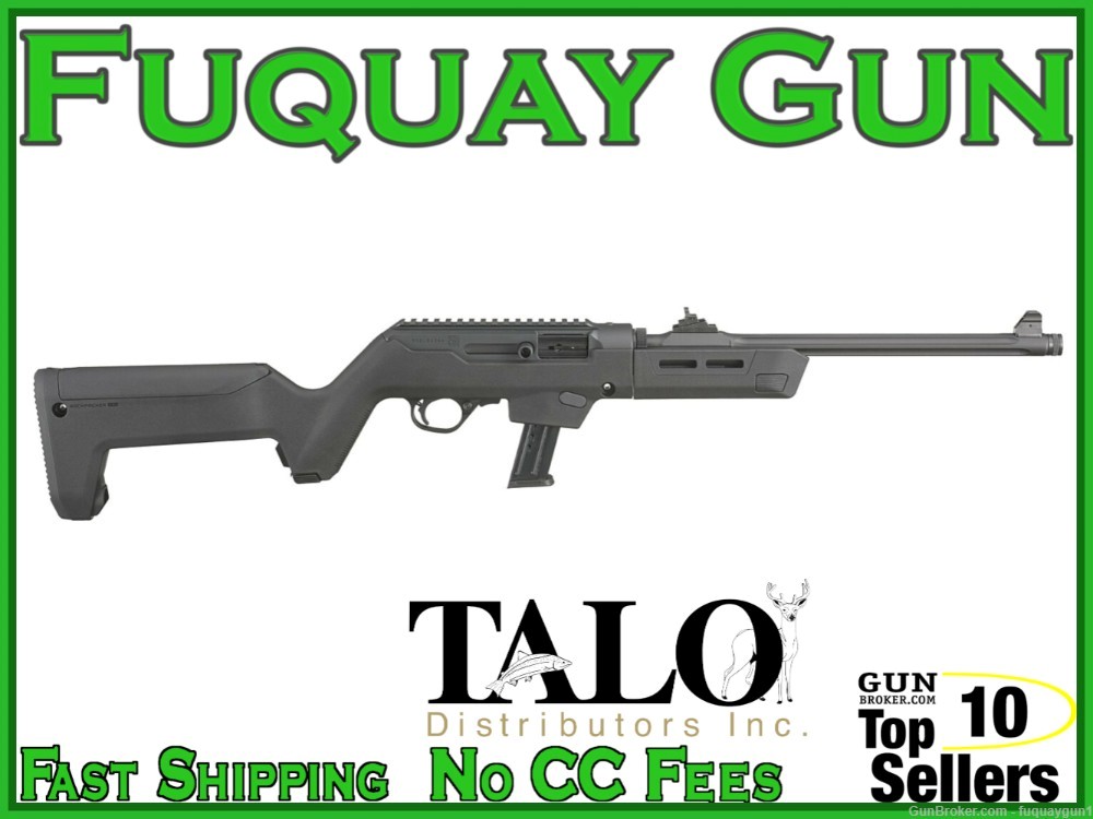 Ruger PC Carbine 9mm 16.12" Takedown Magpul Backpacker 19129 PC-Carbine-PC-img-0