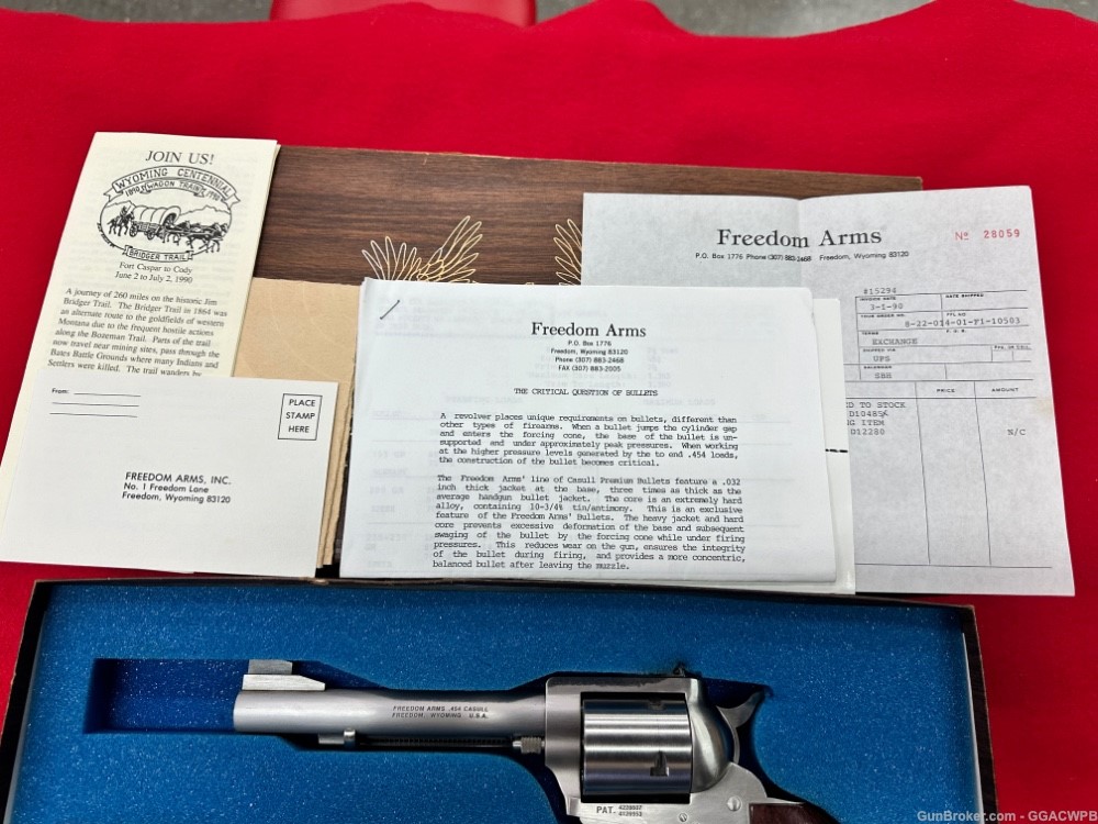 FREEDOM ARMS MODEL 83 454 CASULL-img-2