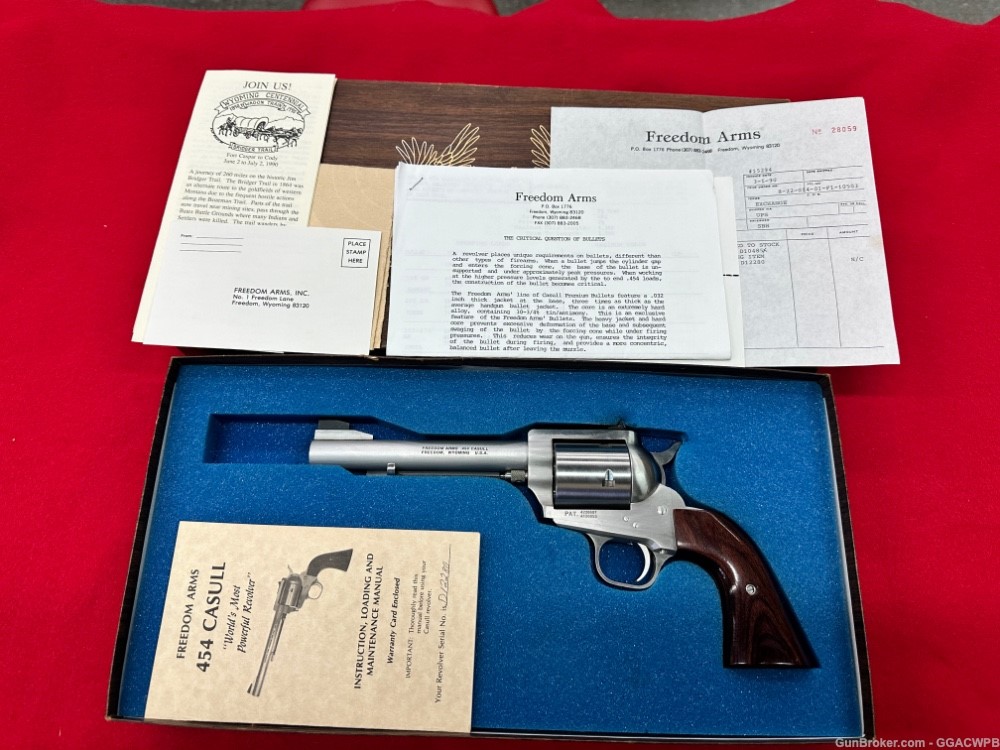 FREEDOM ARMS MODEL 83 454 CASULL-img-1
