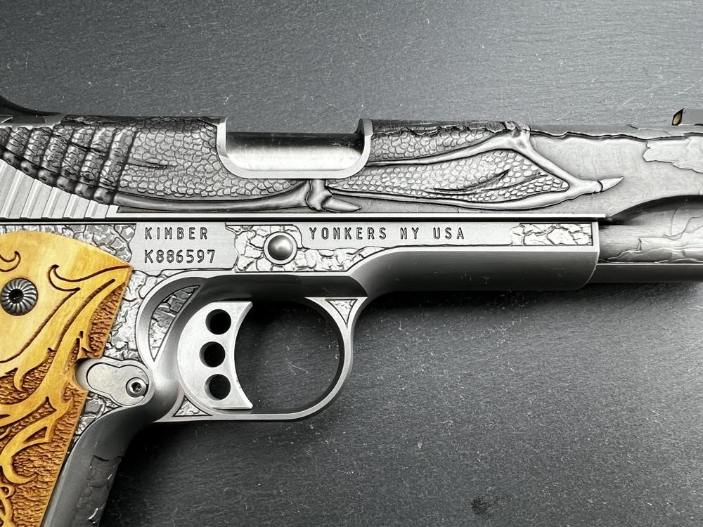 Factory Second - Kimber 1911 Custom Engraved Dragon AAA by Altamont .45ACP-img-9