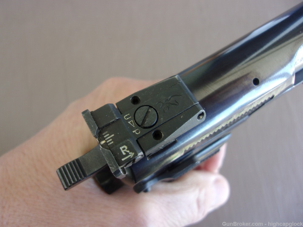 Browning HI-POWER .40 S&W 4.75" Pistol 99% Adj Sights SO NICE $1START-img-10