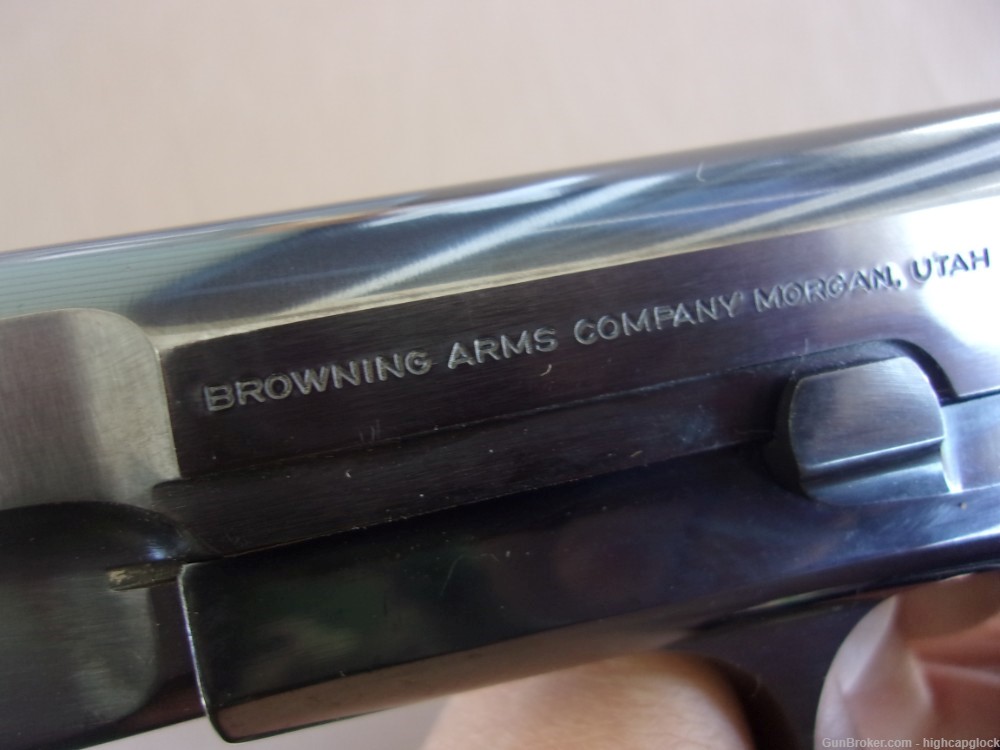 Browning HI-POWER .40 S&W 4.75" Pistol 99% Adj Sights SO NICE $1START-img-5