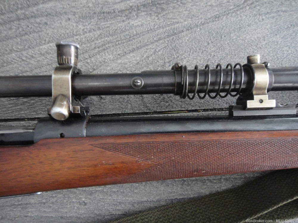 Winchester 70 prewar pre 64 collectible USMC sniper pre war 1941 Unertl -img-7