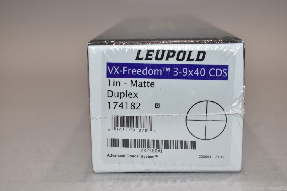 Leupold VX-Freedom 3-9x40 CDS Duplex Reticle 1" Rifle Scope NIB -img-1