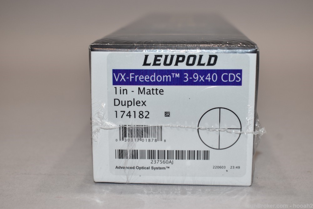 Leupold VX-Freedom 3-9x40 CDS Duplex Reticle 1" Rifle Scope NIB -img-4
