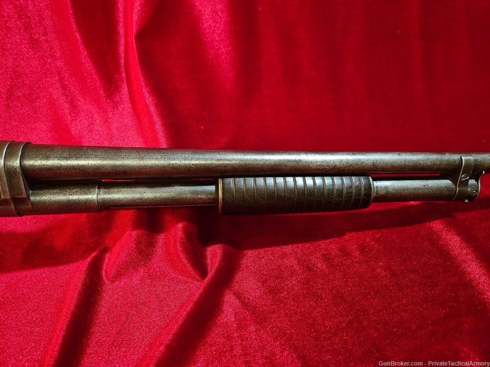 Winchester Model 12 1912 12 Gauge Takedown Pump Shotgun, MFD 1914-img-12
