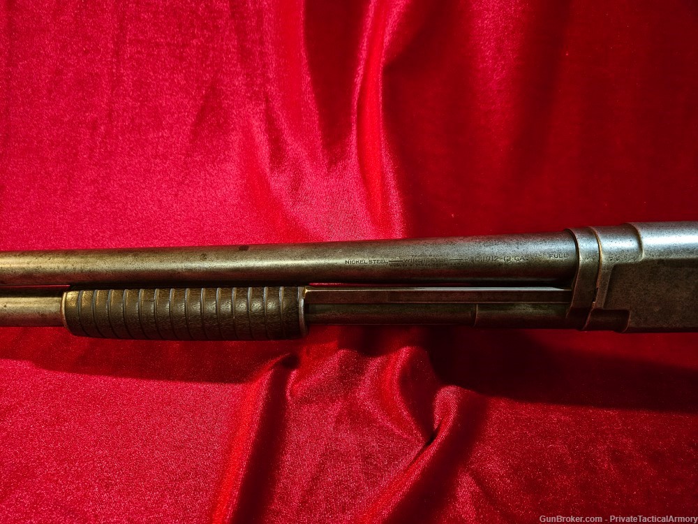 Winchester Model 12 1912 12 Gauge Takedown Pump Shotgun, MFD 1914-img-9