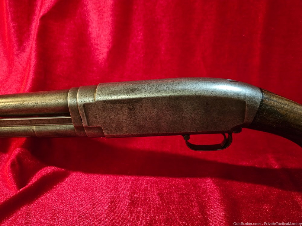 Winchester Model 12 1912 12 Gauge Takedown Pump Shotgun, MFD 1914-img-8