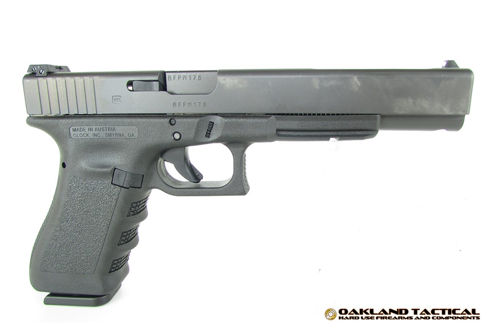 Glock G17L 9mm Pistol 17+1 6.02 Barrel Polymer Frame Adj Glock Rear Sight P-img-0