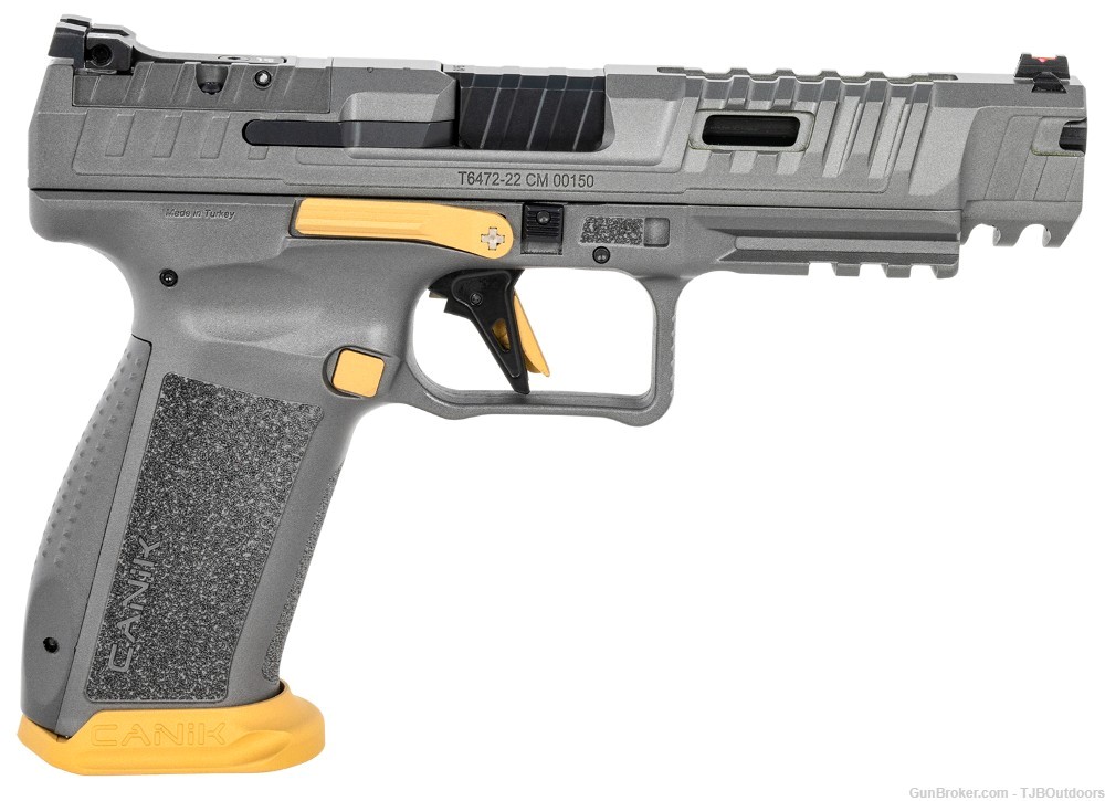 Canik HG6610TN SFx Rival Full Size 9mm Luger 18+1 5" Gray-img-2
