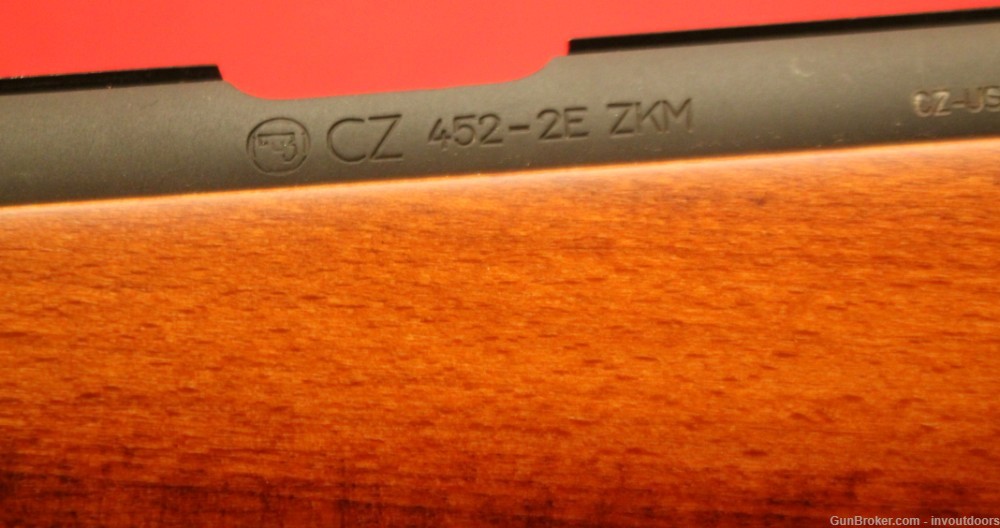 CZ 452 Trainer .22 LR 28"-barrel bolt action rifle. -img-7