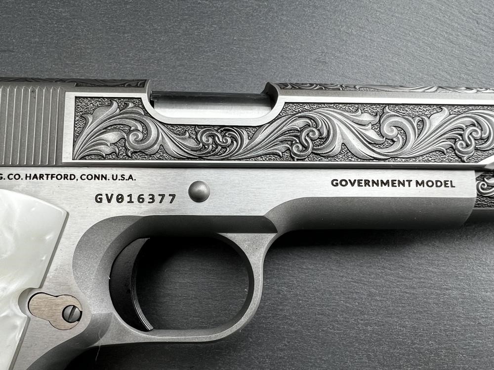 FACTORY 2ND - Colt 1911 Custom Engraved Regal by Altamont .38 Super-img-8
