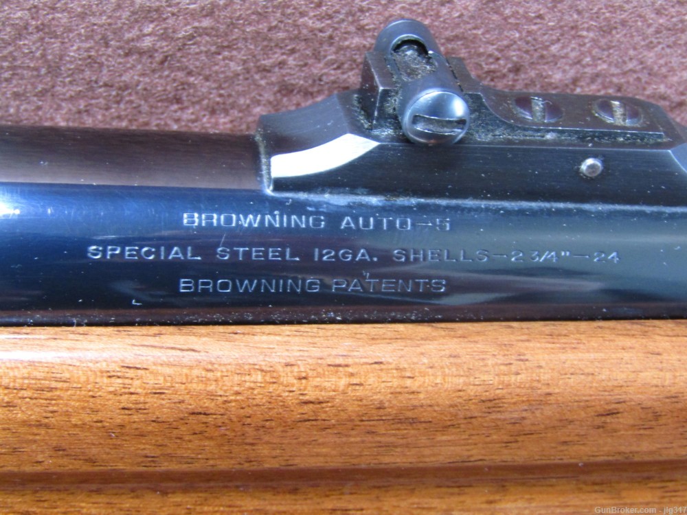 Browning A5 Light Twelve 12 GA 2 3/4 In Semi Auto Shotgun -img-6