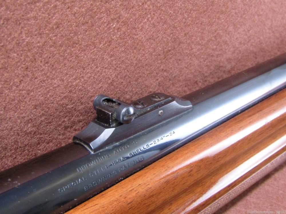 Browning A5 Light Twelve 12 GA 2 3/4 In Semi Auto Shotgun -img-5
