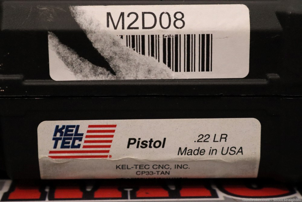 Kel-Tec CP33 .22LR 5.5" - w/ Case - 33 Shot - -img-7