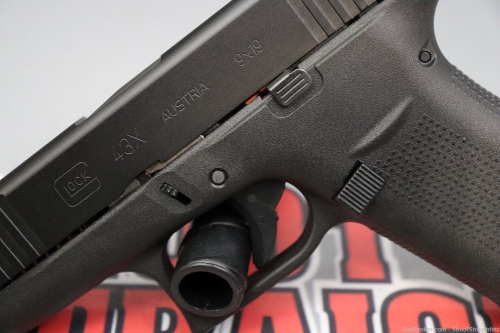 Glock G43X 9mm 3.41"bbl w/Case-img-11
