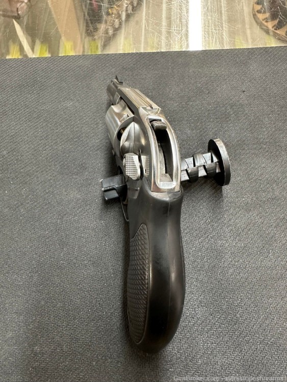 Smith & Wesson 649-5 Stainless .357 Mag Revolver Shrouded Hammer-img-4