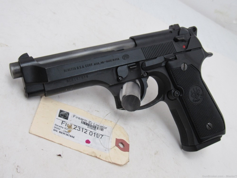 Beretta 92FS 9mm 4.9"Brl $.01 Start No Reserve-img-0