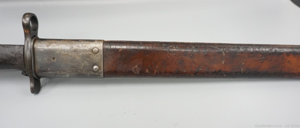 US 1903 SPRINGFIELD BAYONET (1912 DATED) WITH UNMARKED EARLY SCABBARD-img-2