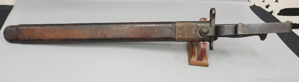 US 1903 SPRINGFIELD BAYONET (1912 DATED) WITH UNMARKED EARLY SCABBARD-img-4