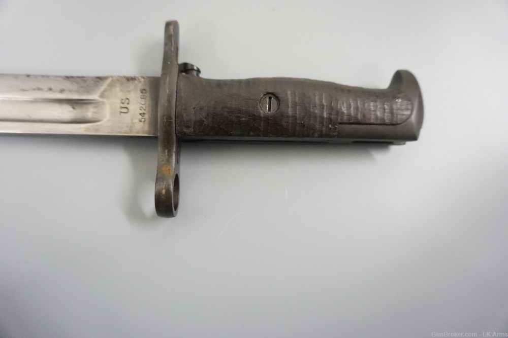 US 1903 SPRINGFIELD BAYONET (1912 DATED) WITH UNMARKED EARLY SCABBARD-img-19
