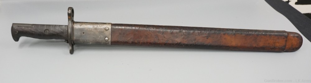 US 1903 SPRINGFIELD BAYONET (1912 DATED) WITH UNMARKED EARLY SCABBARD-img-0