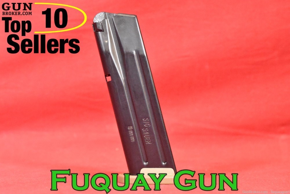 Sig P320 Magazine Full-Size 9MM 17RD FDE Base Plate Mag Clip P320-img-0
