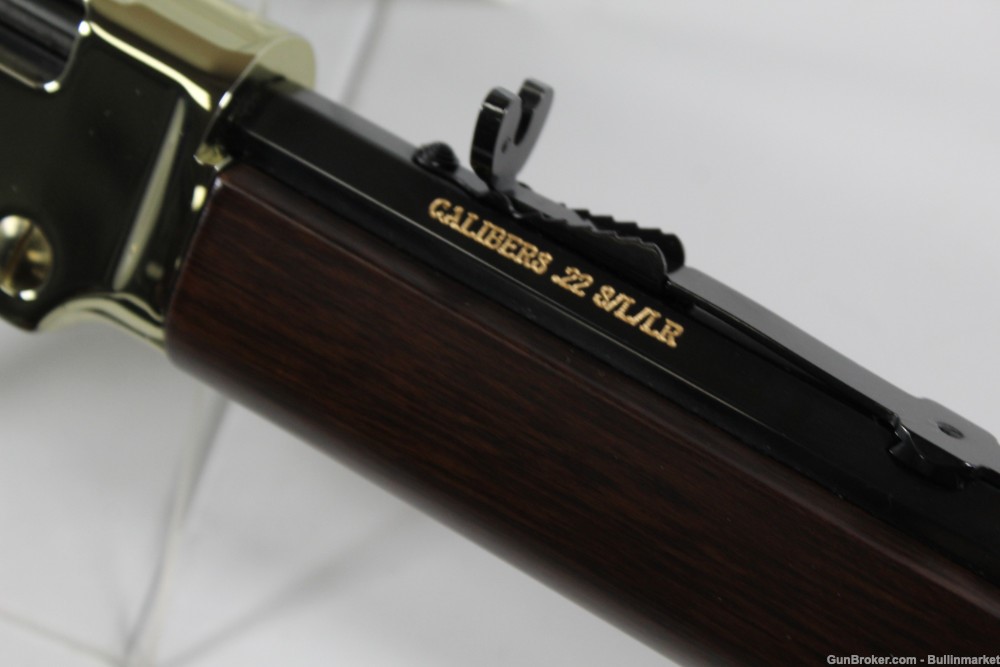Henry Golden Boy H004 Lever Action .22 S/L/LR Rifle Brass w/ Octagon Barrel-img-13