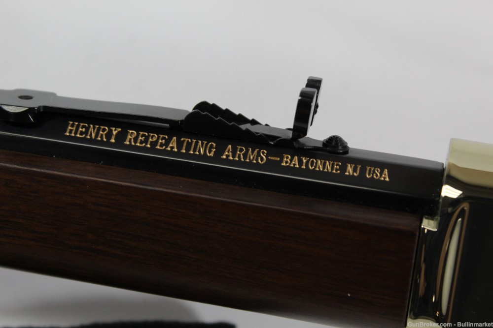 Henry Golden Boy H004 Lever Action .22 S/L/LR Rifle Brass w/ Octagon Barrel-img-4