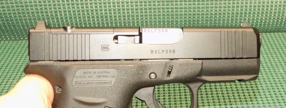 Glock Model G43X 9mm Pistol USED NO RESERVE-img-2