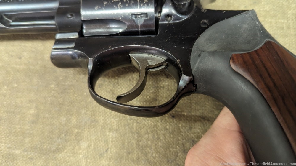 Ruger GP-100 blue 6" .357 Mag revolver-img-12