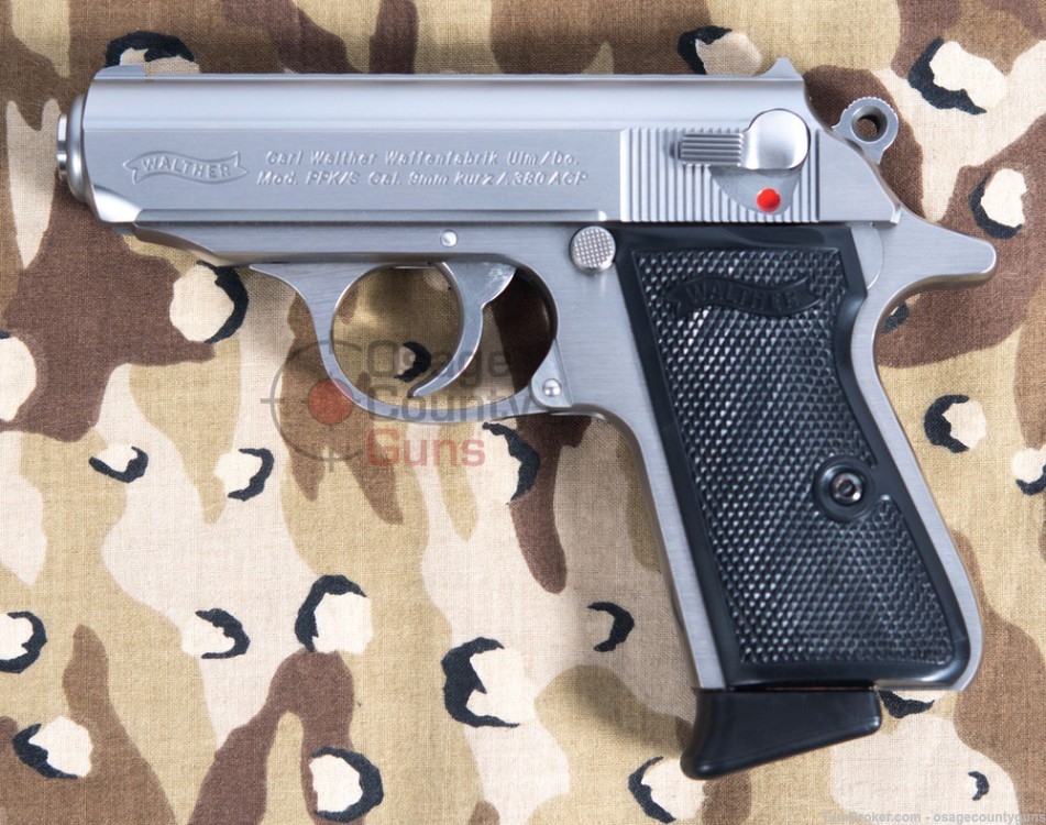 Walther PPK/S Stainless - 3.3" - .380 ACP-img-1