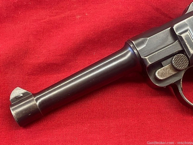 DWM German 1911 P08 Luger WWI WWII 9mm - Matching Numbers Except Magazine-img-16
