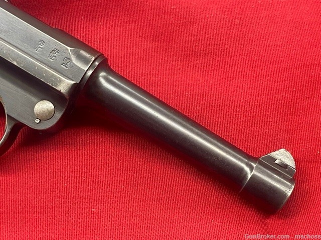 DWM German 1911 P08 Luger WWI WWII 9mm - Matching Numbers Except Magazine-img-20
