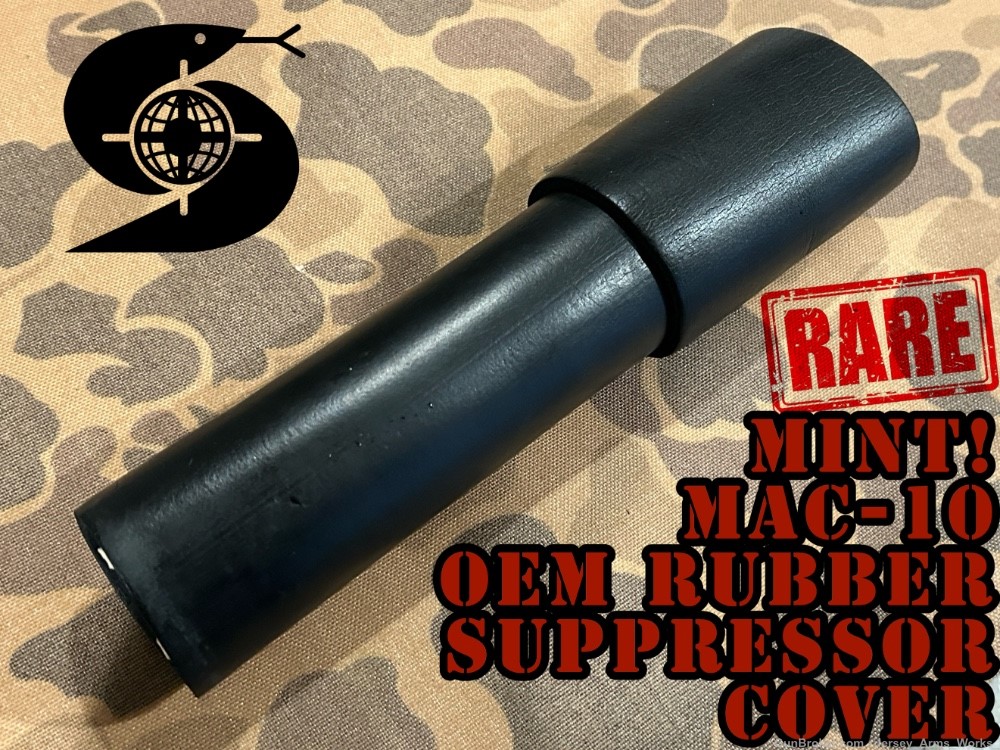 RARE! NOS INGRAM MAC-10 Suppressor Cover M10 Cobray MAC Powder Springs RPB-img-0