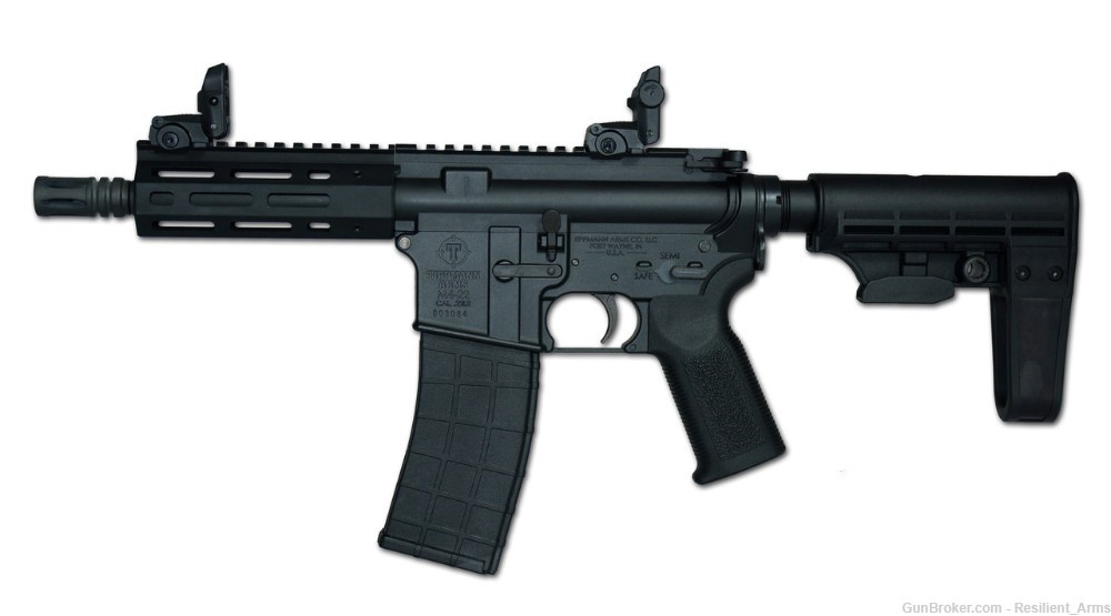 Tippmann Arms M4-22 MICRO Elite Pistol W/Brace Free Shipping-No CC Fee-img-1