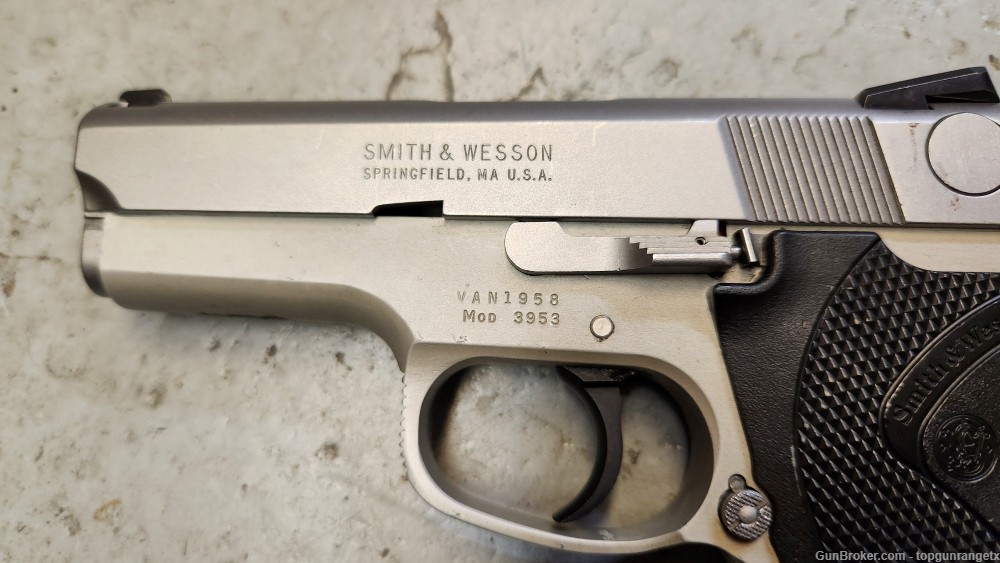 Smith & Wesson Model 3953 9mm Pistol (3 Mags)-img-1